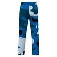 thumbnail image 6 of My Orders Gamivast Cargo Pants for Men Print Thin Hiking Pants Elastic Waist Drawstring Work Pants Multi Pockets Fit Pants Blue XL Pantalones De Hombre, 6 of 7