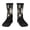 3 Black, variant on black Easter eggs Print Kids Socks For Boys Girls,Grip Crew Socks with Non Slip,Lightweight Stretch Crew Socks,Toddlers Crew Boot Socks