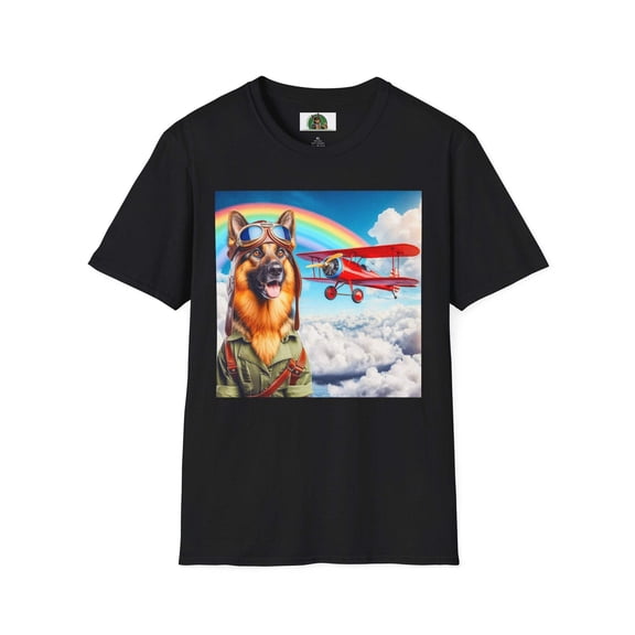 German Shepherd Pilot shirt