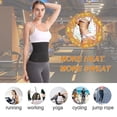 thumbnail image 2 of Faja de entrenamiento de cintura para mujer YONGSHENG recortador de cintura vendaje ajustable gimnasio, 2 of 5