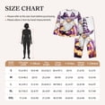 thumbnail image 4 of Sigee Halloween Gnome With Pumpkins for Women’s Pajama Sets Long-Sleeved Pjs Sets for Women 2 piece Sleepwear-Large, 4 of 7
