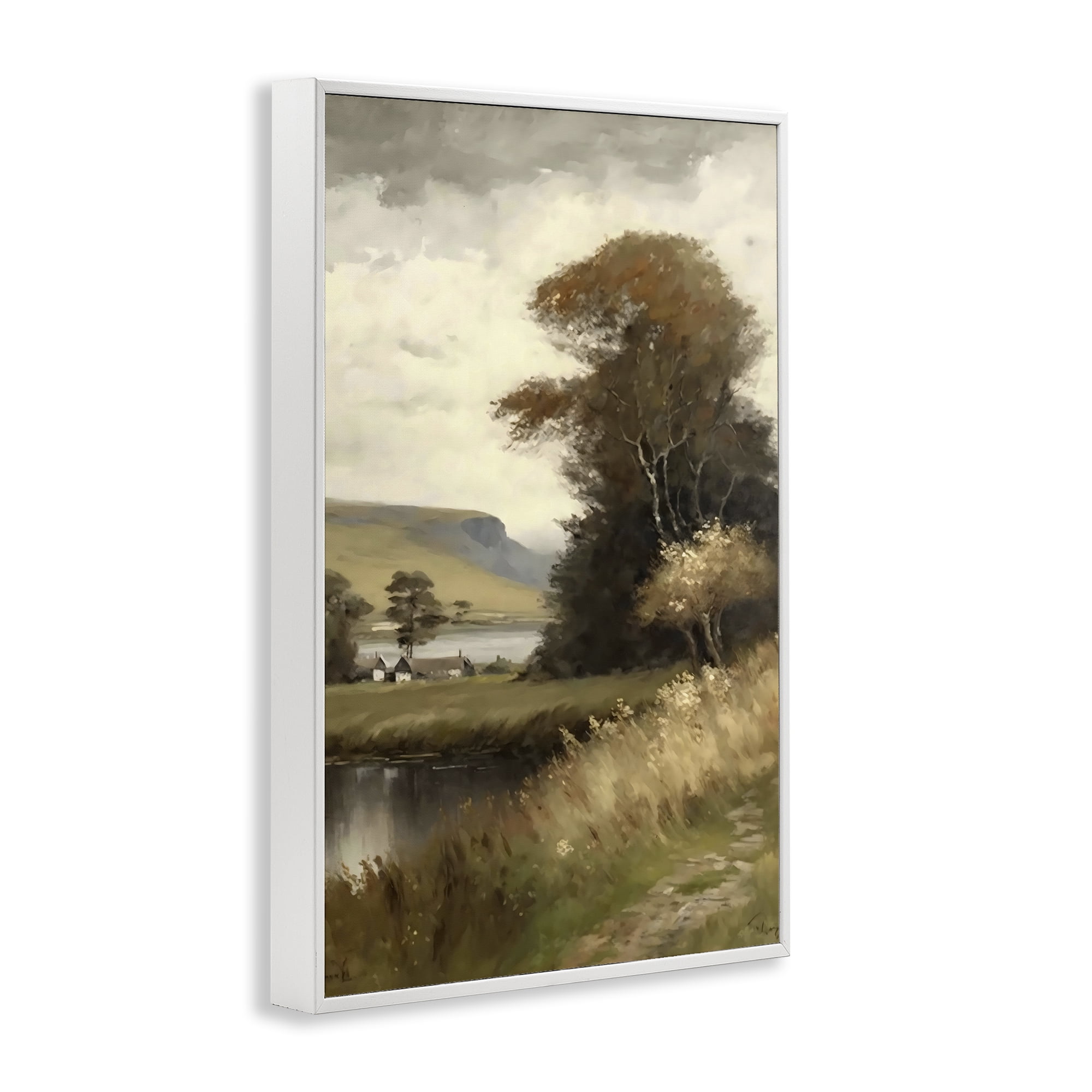 Stupell Industries House By The Water Retreat White Framed Giclee Art, design by Creative Studio