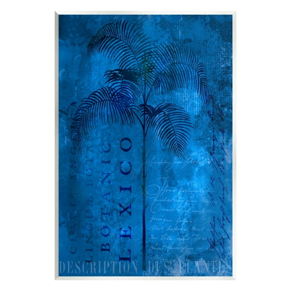 Stupell Modern Botanical Palm Collage Landscape Painting Wall Plaque Unframed Art Print Wall Art