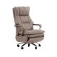 thumbnail image 3 of Back Cushion Leather Office Chair Design Armrest Footrest Executive Chair Luxurious Unfolding Bureau Meuble Kawaii Furniture My Lux Decor Round, 3 of 11
