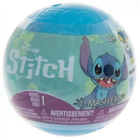 Disney Mash’ems Stitch Series 1 – Squishy Collectible Mash Toy – Ages 4+