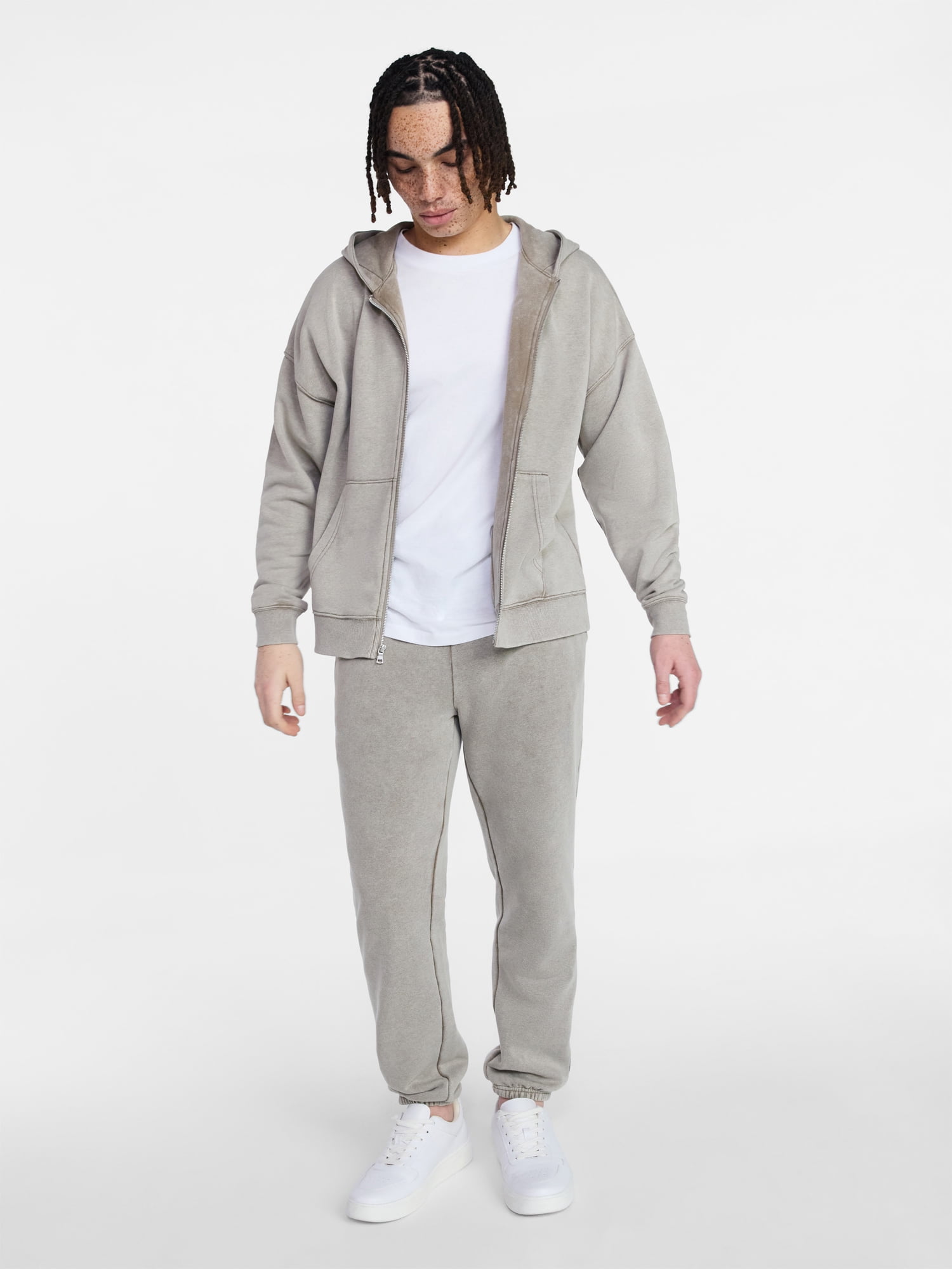 No Boundaries Soft Fleece Jogger Sweatpants, 30'' Inseam, Men's XS-4XLT