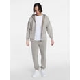 thumbnail image 2 of No Boundaries Soft Fleece Jogger Sweatpants, 30'' Inseam, Men's XS-4XLT, 2 of 5