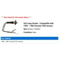 thumbnail image 2 of Tail Lamp Socket - Compatible with 1984 - 1986 Chrysler Fifth Avenue 1985, 2 of 2