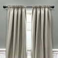 thumbnail image 5 of (2 pack) Better Homes & Gardens 1” Matte Black Metal Ball Curtain Rod Set 42-120”, 5 of 8