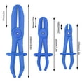 thumbnail image 4 of Hose Clamp Tool, Cut Off Plier Safe Practical Antislipping Handle Car Maintenance  For Auto Blue, 4 of 8