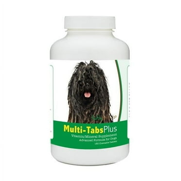 Healthy Breeds 840235173939 Pulik Multi-Tabs Plus Chewable Tablets - 180 Count