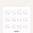 thumbnail image 6 of 4-Pack Press on Nails - 96 Pieces Long-Wear, Glossy Finish, Quick Stick, No Glue Needed, Perfect for Dance, Party, Daily Wear, Fashionable Nail Art for Women/Girls, 6 of 8