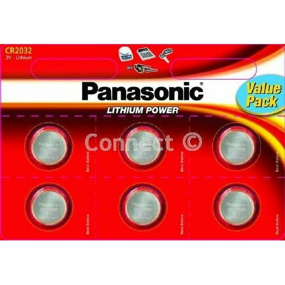 Panasonic Cr2032 Coin Batteries (Panasonic Batteries, Consumable)