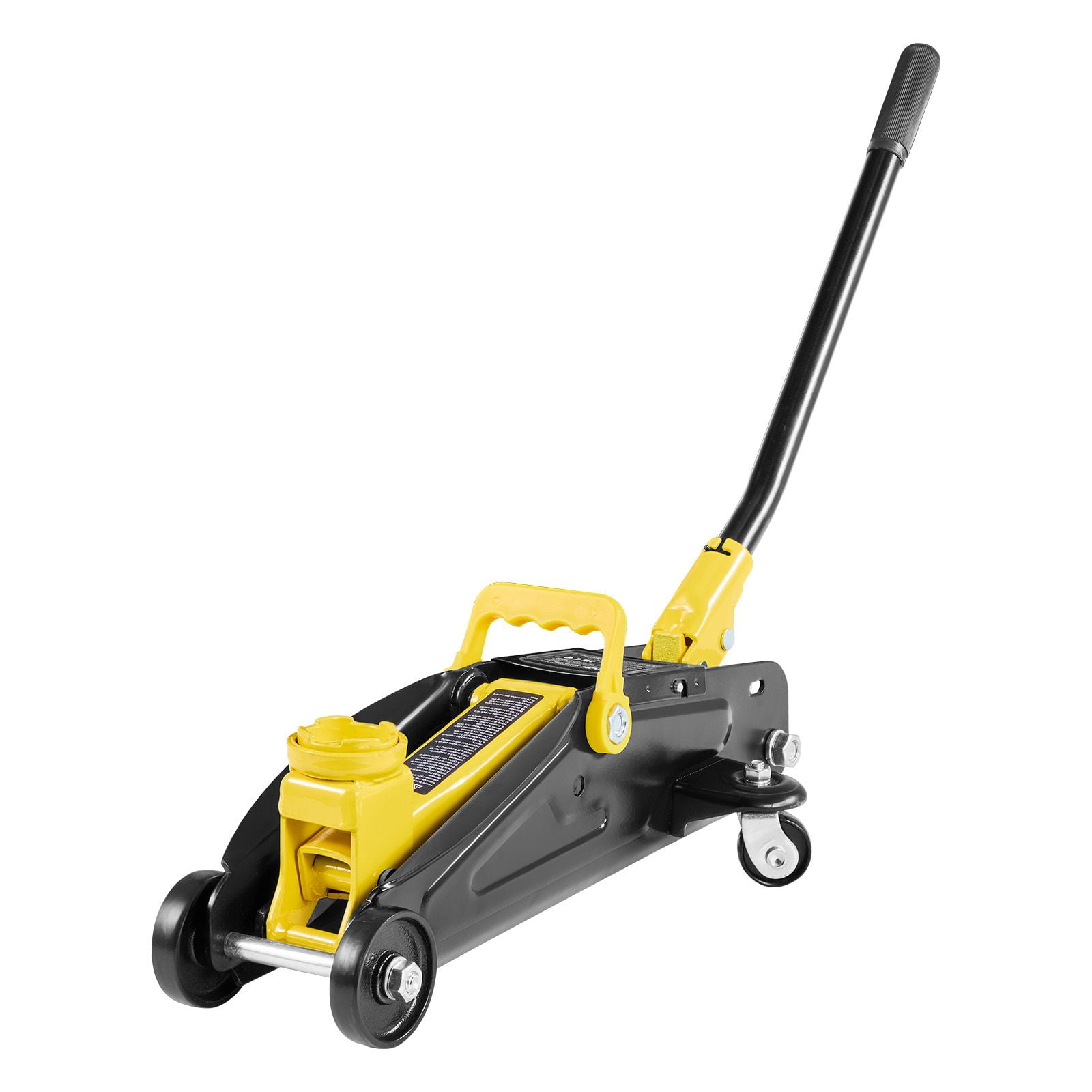 Professional 2-Ton Low Profile Racing Floor Jack&Stands Set, Quick Lift Hydraulic Trolley for Compact SUVs&Sports Cars
