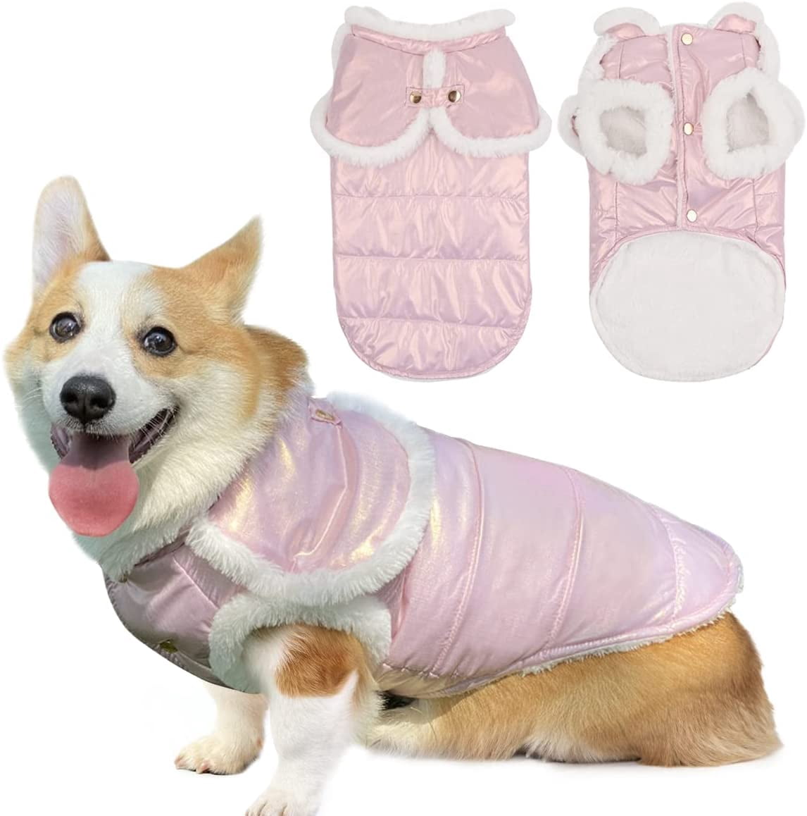 Waterproof Dog Winter Jacket Coat, Warm 