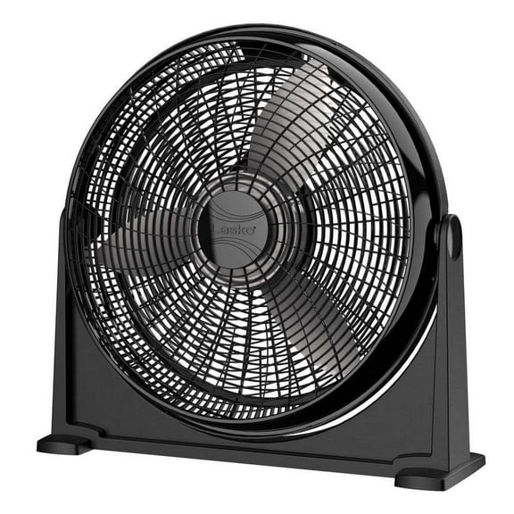20 inch 3-Speed Air Circulator Floor Fan Fully Assembled Pivot Head Garage Shop