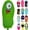 Green Cyclops, variant on Sliding Mitt, Baseball Sliding Mitt Youth, Protective Baserunning Sliding Gloves, Baseball Protective Equipmen