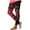 #04 Hot Pink, variant on Women's Workout Leggings Valentines Day Heart Printed High-Waist Stretch Running Yoga Pants