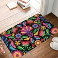 thumbnail image 4 of Goofa 16"x24" Inches Colorful Floral Embroidery Mexican Doormats for Outdoor Entrance - Non-Slip Welcome Mat, Heavy Duty Door Mats Outdoor, Spring Doormat, 4 of 9