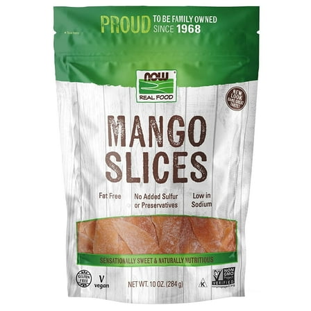 NOW Foods, Real Food, Mango Slices, 10 oz