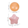thumbnail image 2 of Ocean Balls 100Pcs Balls Pits Toys for Kids Play Tent Filling, 2 of 4