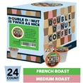 thumbnail image 5 of Double Donut Decaf Coffee Pods, Decaf French Roast, Single Serve Coffee for Keurig K Cups Machines, Decaf Dark Roast Coffee, 24 Count, 5 of 6