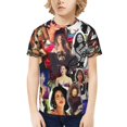 thumbnail image 4 of Selena Quintanilla Garçons Filles T-Shirt à Imprimé Graphique 3d Col Ras du Cou Manches Courtes, 4 of 7