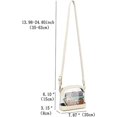 thumbnail image 5 of Clear Purse for Women Stadium, Small Clear Crossbody Bag, See Through Shoulder Bag Clear Handbag for Concerts Sports, 5 of 6