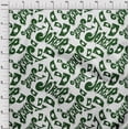 thumbnail image 3 of oneOone Cotton Poplin Off White Fabric Joker & Poker Text Sewing Material Print Fabric By The Yard 56 Inch Wide, 3 of 4