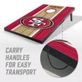 thumbnail image 2 of San Francisco 49ers 2x3 MDF Cornhole Game Set, 2 of 5