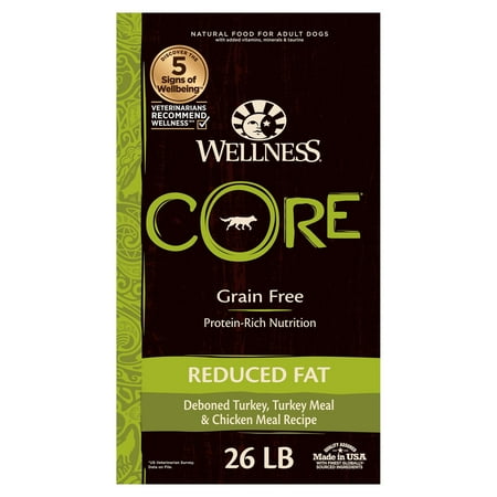 UPC: 0076344884071 | Wellness CORE Natural Grain Free Dry Dog Food Reduced Fat 26-Pound Bag