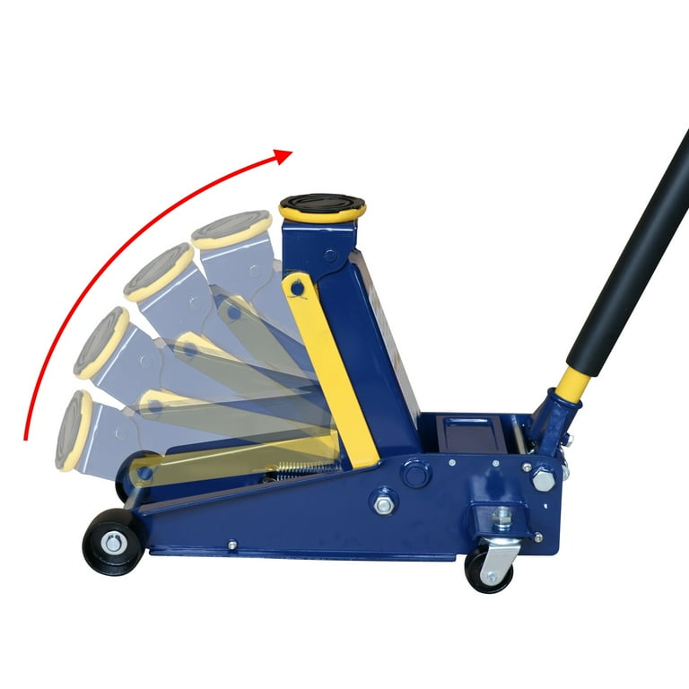 Jack Heavy Duty Floor jack 3 Ton Steel Service Jack with Double