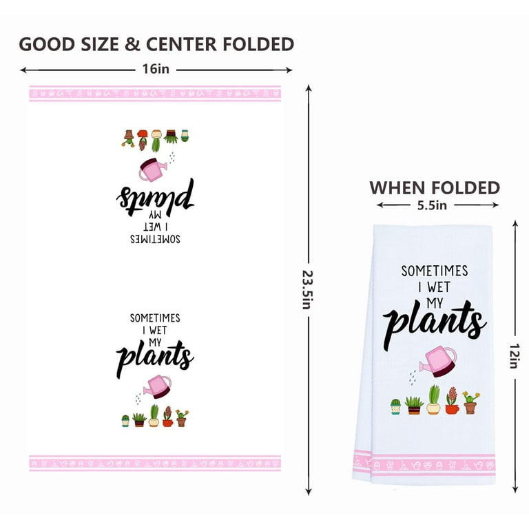 Soiled Myself Again Funny Kitchen Towel For Plant Mom – Designing Moments