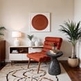 thumbnail image 2 of Meridian Furniture Anika Table d'Appoint Terrazzo en Fer Noir, 2 of 8