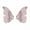 pink, variant on Women's Butterfly Themed Earrings,Forest Inspired Elfin Studs,Green