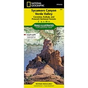 National Geographic Trails Illustrated M Sycamore Canyon, Verde Valley Map [Coconino, Kaibab, and Prescott National Forests], Book 854, (Paperback)