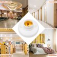 thumbnail image 3 of 10pcs Light Bulb Socket Ceiling Lamp Base Light Screw Base Desktop Light Base Replacement, 3 of 8
