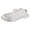 White, variant on Comfortable Women'S Slip-On Sneakers Women'S Stylish Gym Sneakers Ladies Simple Pure Color Lace Up Breathable Mesh Surface Flat Soft Sole Large Size Sports Casual Shoes