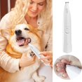 thumbnail image 1 of Dsscvnef Pet Foot Shaver Dog Cat Grooming Tool Trimmer with LED Light Hair Scissors for Teddy, 1 of 9