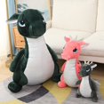 thumbnail image 5 of Lindos y calientes dinosaurios voladores gigantes y lindos, juguetes de peluche, muñecos de dragón para niños, regalo de Navidad para niñas y bebés, 5 of 5