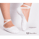 thumbnail image 4 of Zapatilla De Ballet Split De Piel Negro y Blanco Tallas 15 - 30 blanco 23 Damaris Alberlui BALLET SPLIT, 4 of 4