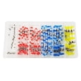 thumbnail image 1 of Yeacher 200pcs Heat Shrinkable Solder Ring Wiring Terminals Connection Terminal Heat Shrinkable Type Waterproof Connecting Terminal Kit Heat Shrink Tube Insulating Heat shrinkable Terminals, 1 of 8