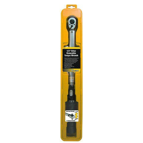Titan 23150 1/2" Drive Adjustable Torque Wrench, 20-150 Foot/Pound