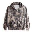 thumbnail image 4 of Womens Camo Zip Up Hoodies Fall Trendy Maple Leaf Graphic Long Sleeve Jackets with Pockets Lightweight Casual Loose Fit Coat, 4 of 4