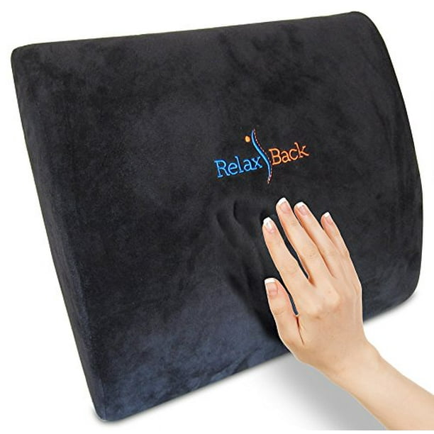 1 Best Memory Foam Lumbar Cushion for Lower Back Pain Premium Pillow