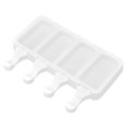 thumbnail image 1 of Molde para barra de hielo molde de silicona reutilizable fácil de limpiar fácil de usar resistente al calor blanco para la familia para el hogar para la cocina Higoodz Otros, 1 of 8