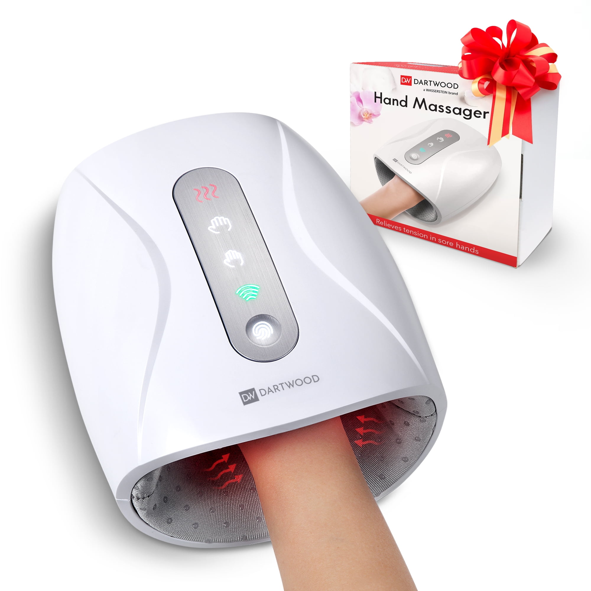 Dartwood Hand Massager with Heat and Compression Wireless Electric