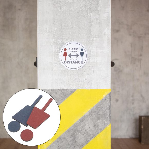 unbranded 2Ud Señal De De Madera Colorida Para Y Mujer Con Llamativo Para Pared Y