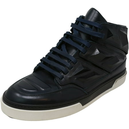 

Alejandro Ingelmo Men s Exotron Leather High-Top Sneaker Chantal Oceano - 9M