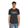 thumbnail image 5 of Gracefully Fierce Stitched Heart Unisex Jersey Short Sleeve Tee, 5 of 10